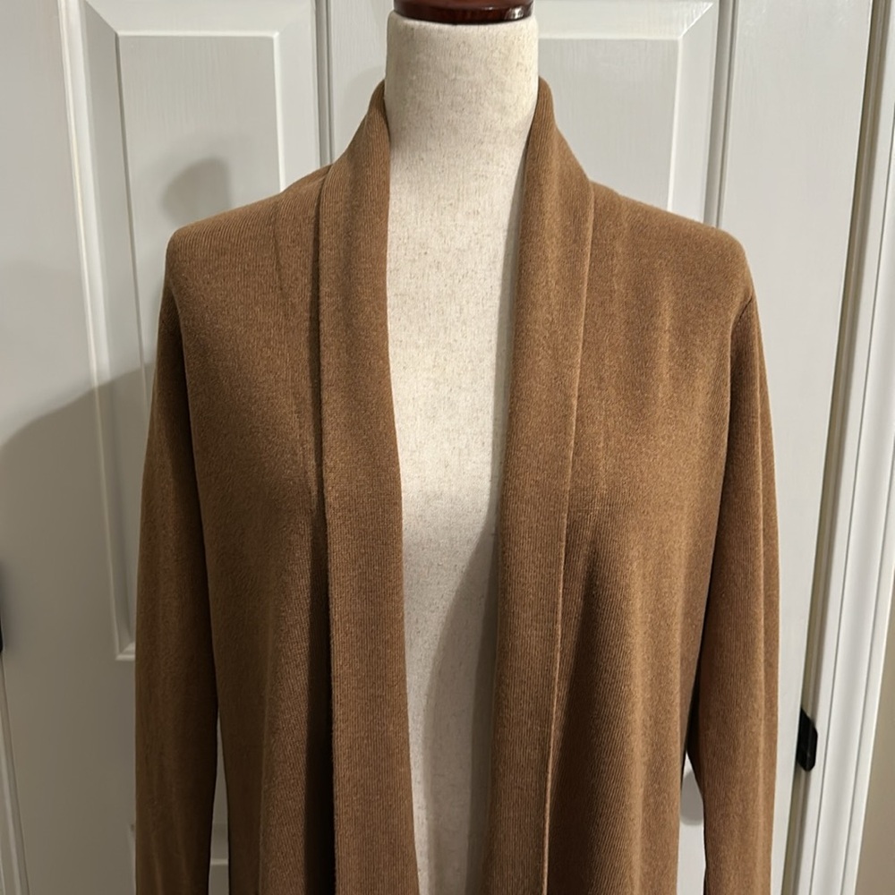 J.Crew Factory The Chelsea Sweater Blazer in Heather Camel - Picture 5 of 8